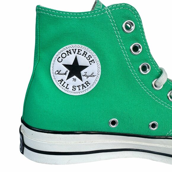 ✨Converse Chuck 70 High Canvas Size 8 Men's shoes Sneakers Green A08613F✨ - Picture 9 of 12